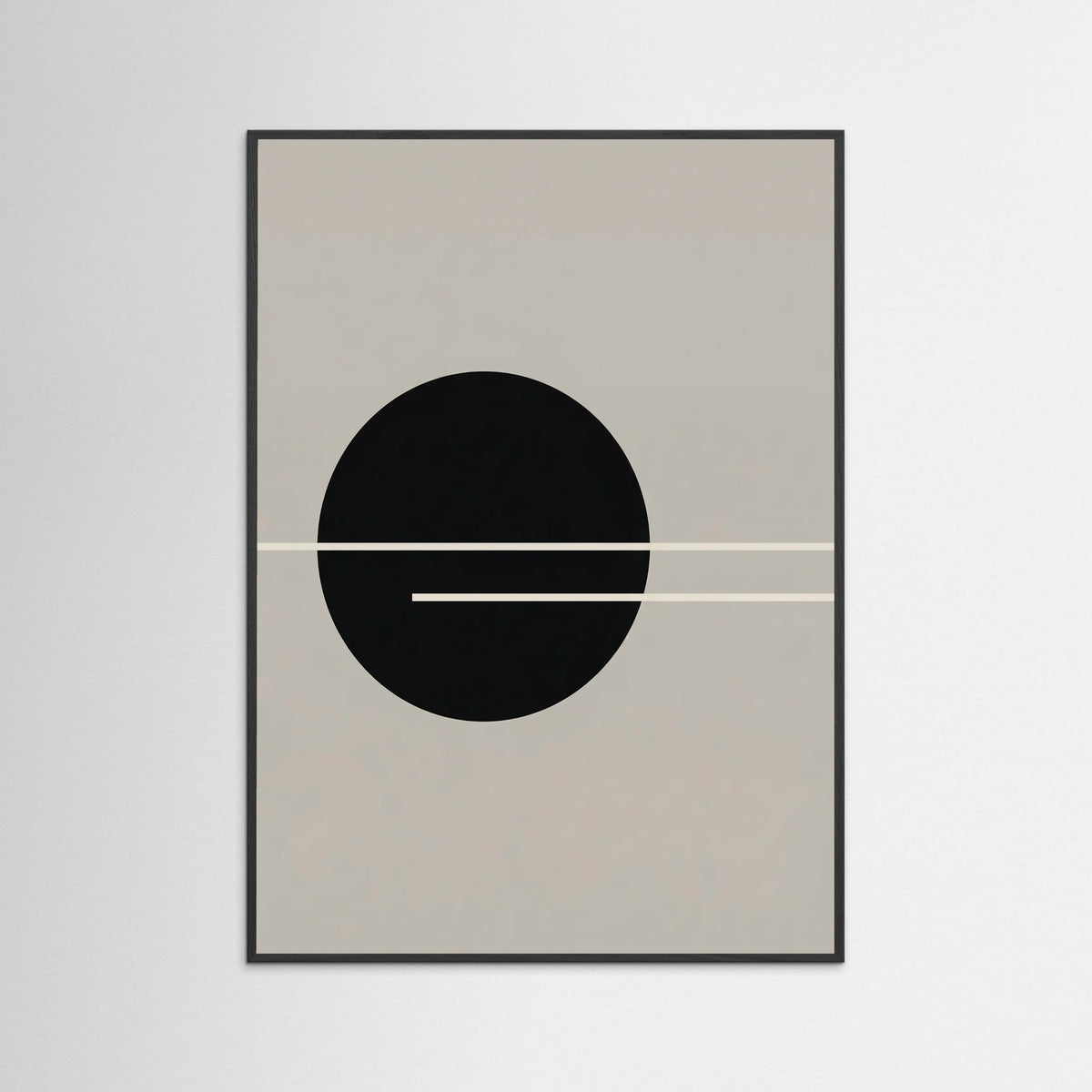 Black Wood Structural Harmony