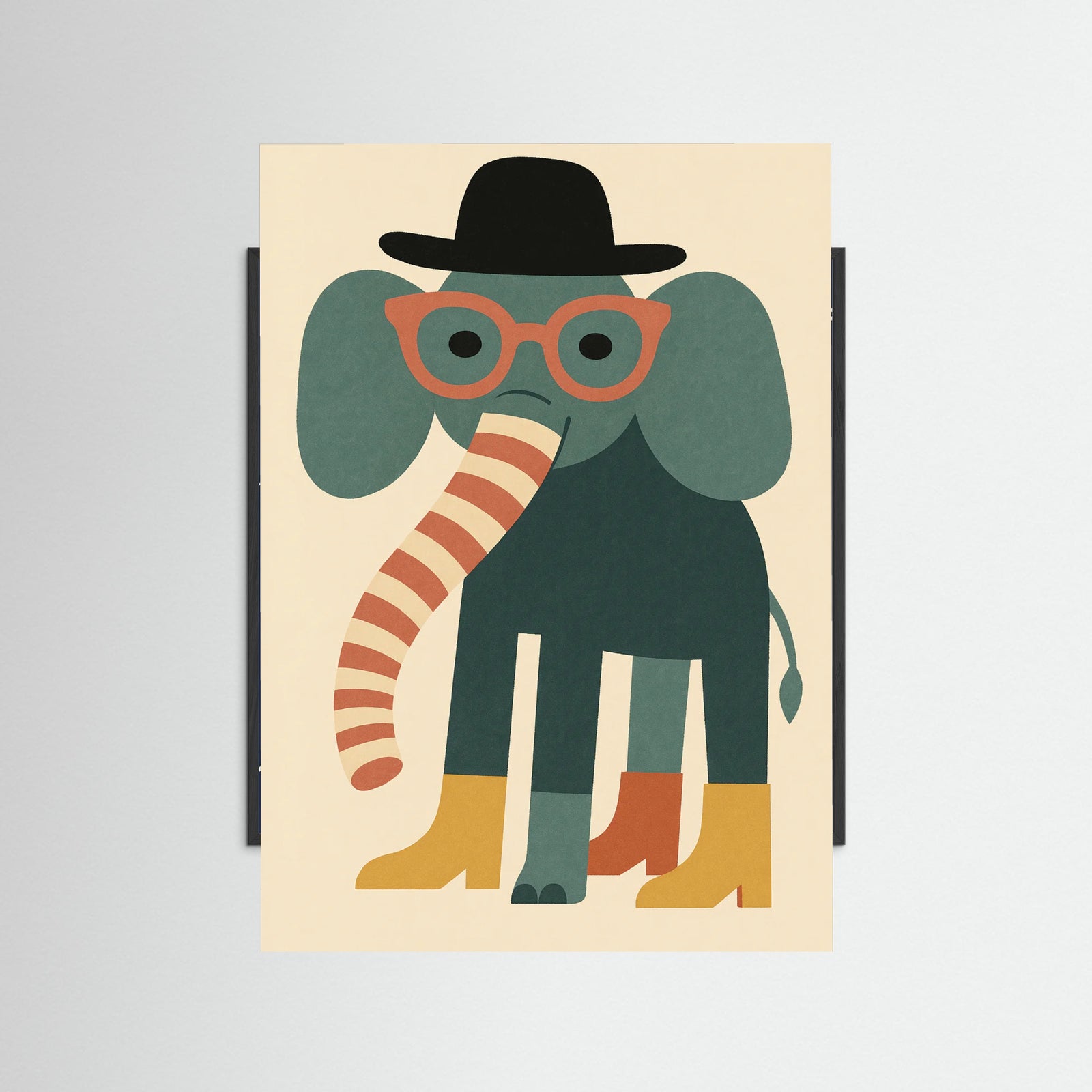 Black Wood Stylish Sloth