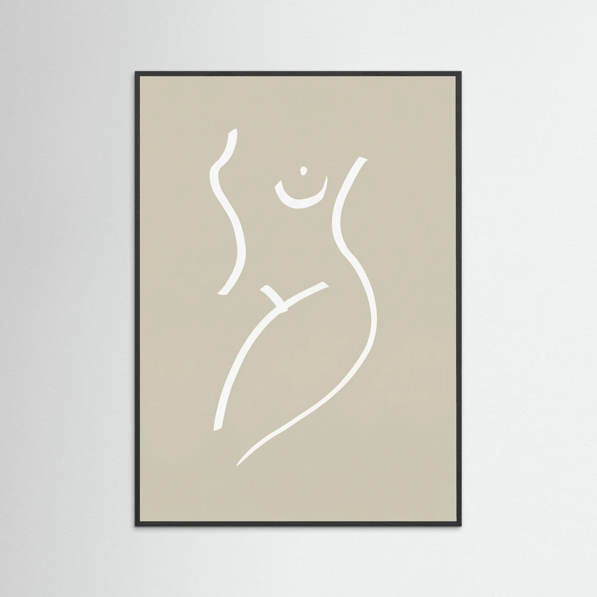 Black Wood Subtle Curves