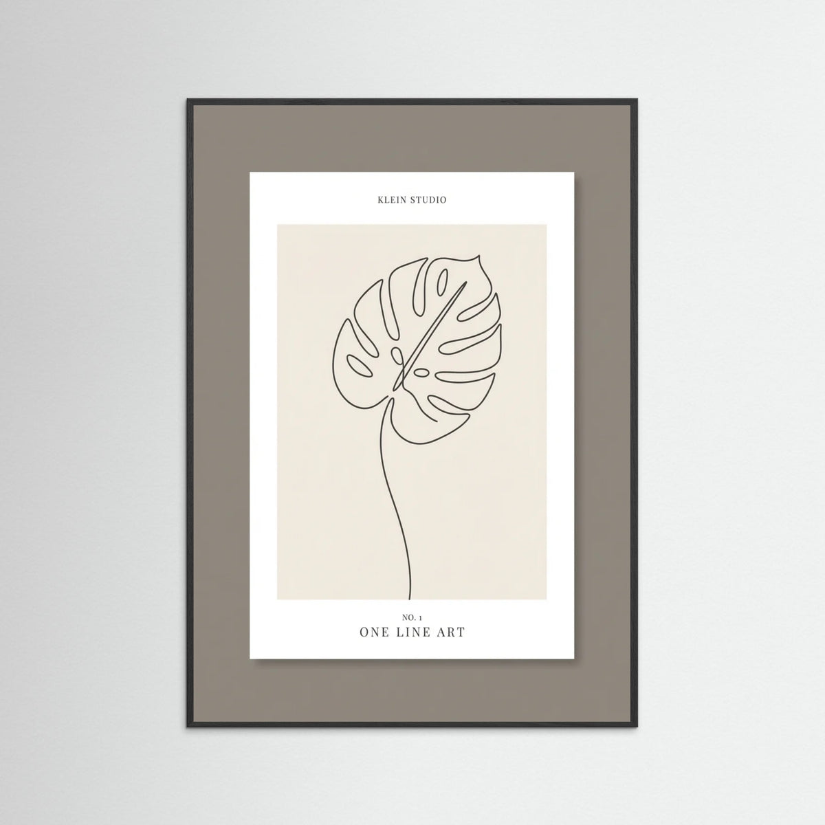 Black Wood Subtle Silhouette