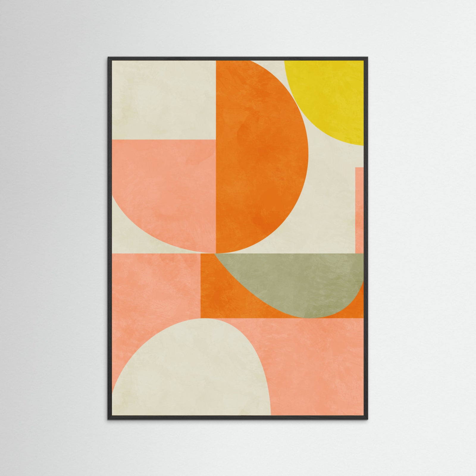 Black Wood Summer Circles22 3 V Poster