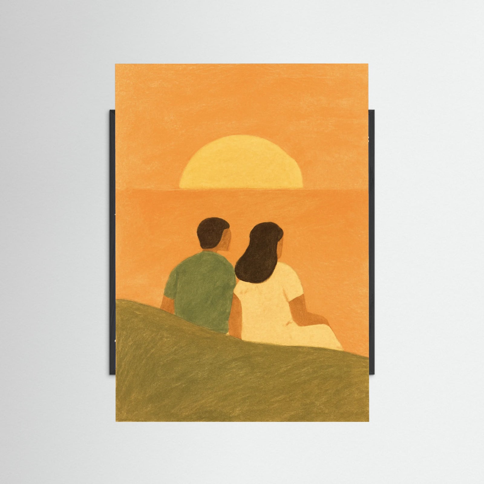 Black Wood Summer Evening