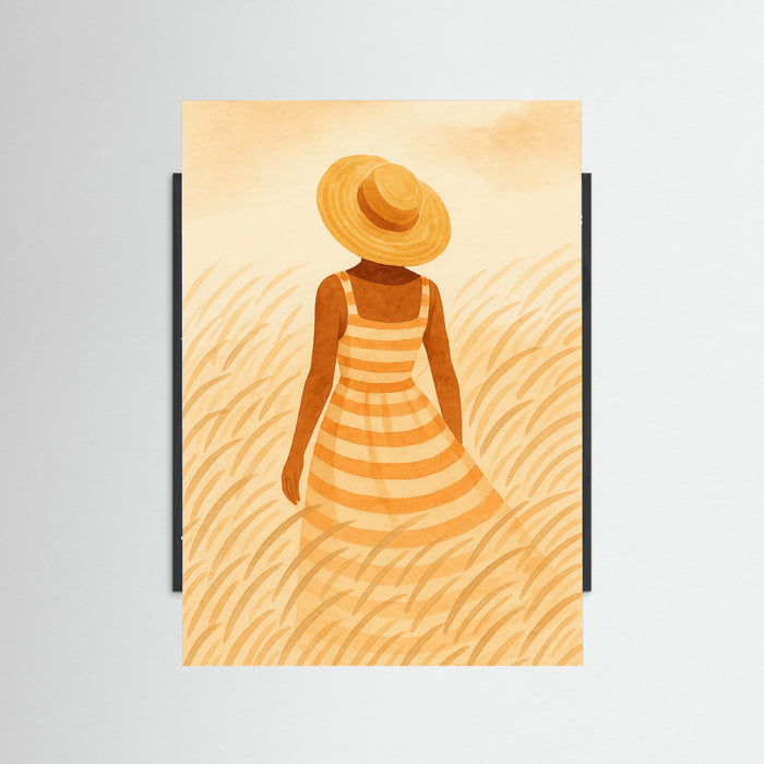 Black Wood Summer Silhouette