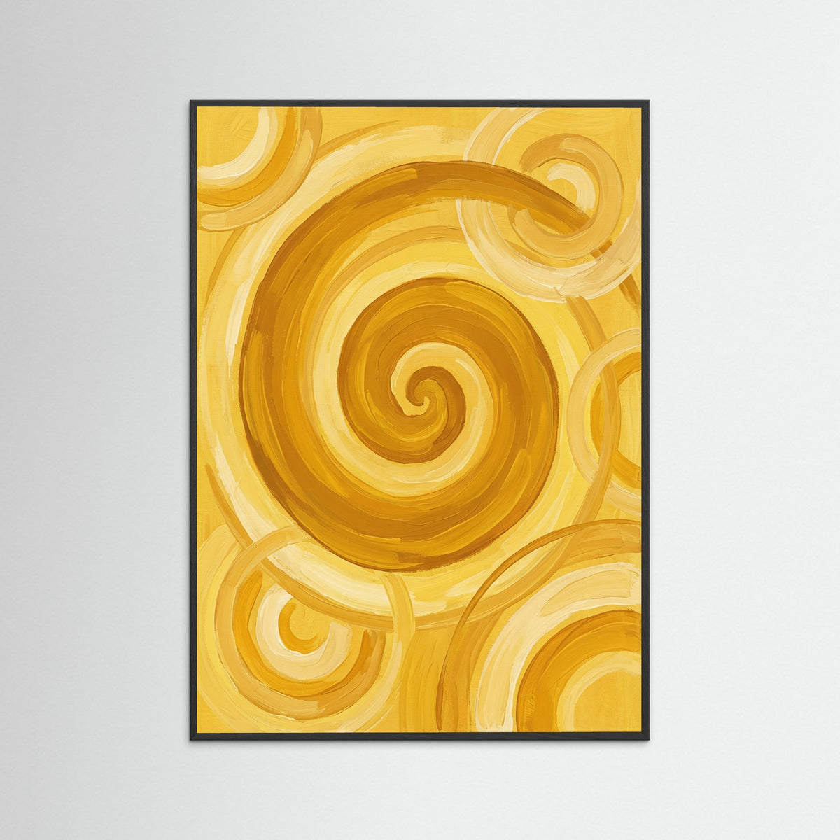 Black Wood Sunlit Rings