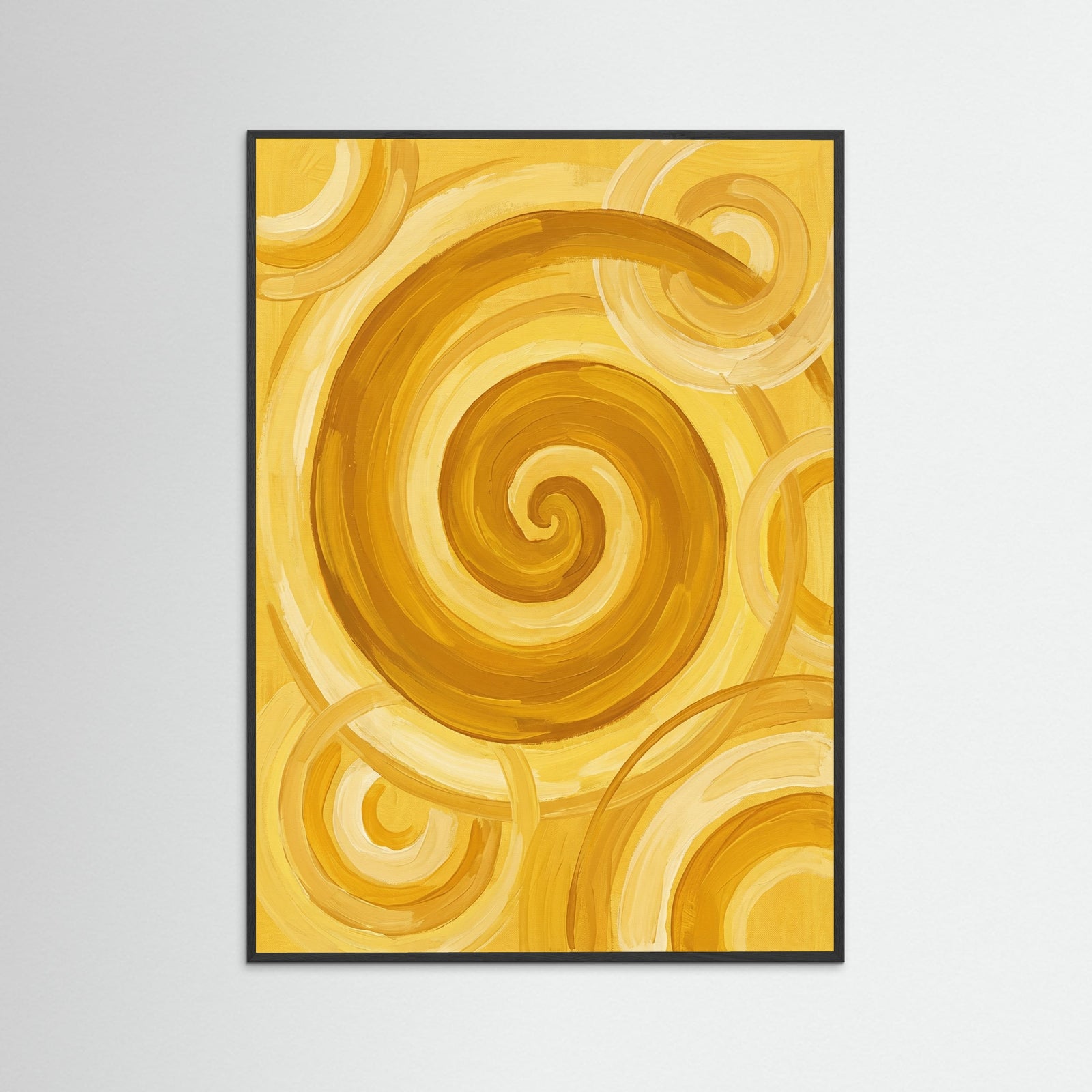 Black Wood Sunlit Rings