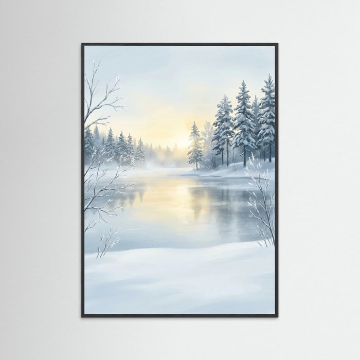 Black Wood Sunlit Serenity