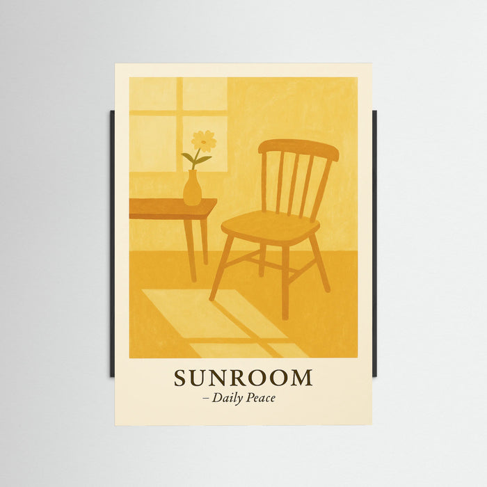 Black Wood Sunroom