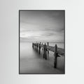Black Wood Surfboard Serenity