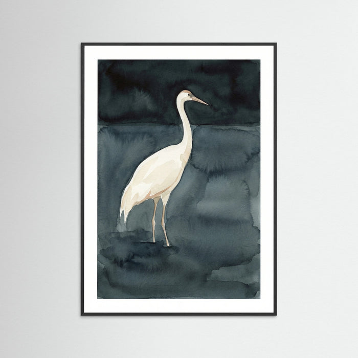 Black Wood Swan Embrace