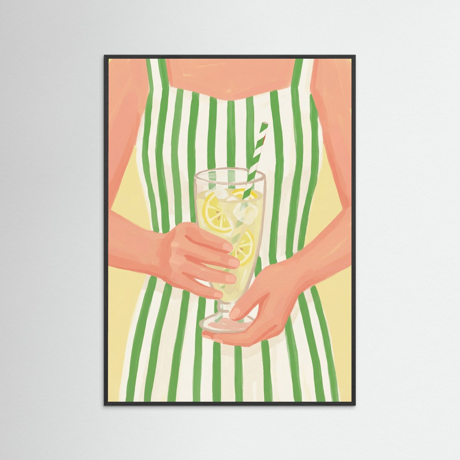 Black Wood Sweet Stripes