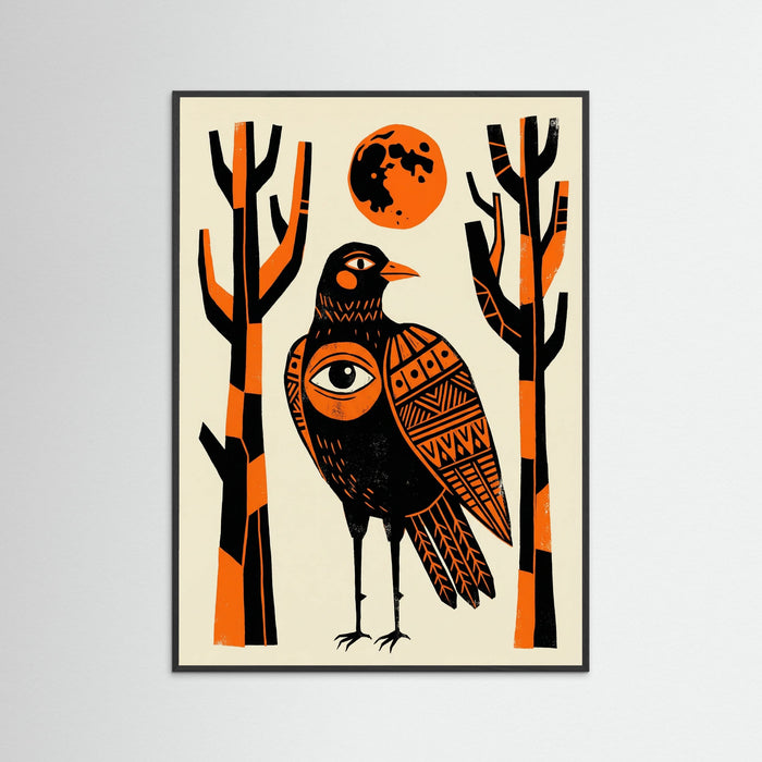 Black Wood Symbolic Grid Tales