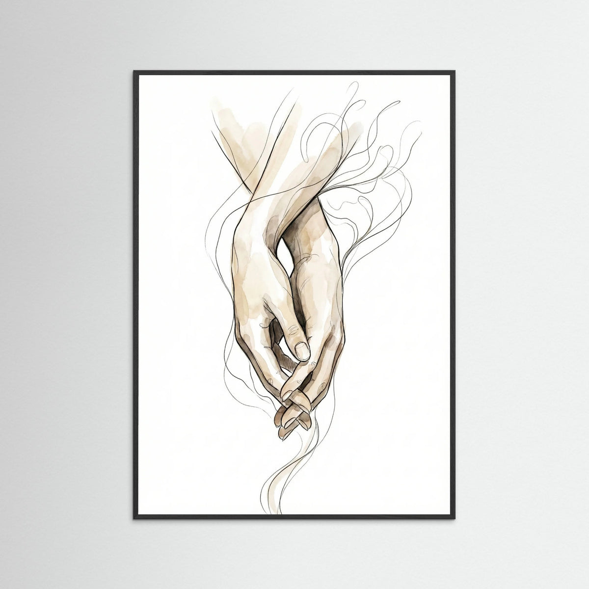 Black Wood Tender Embrace