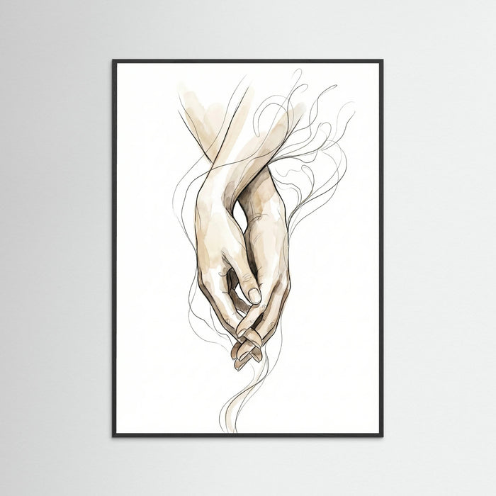 Tender Embrace – plakat og kunsttryk