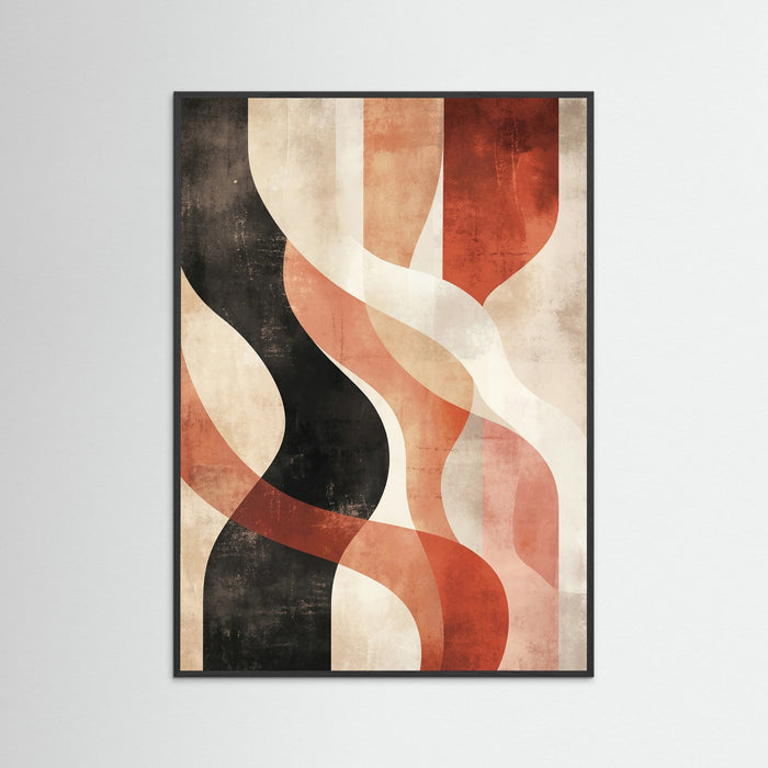 Black Wood Terracotta Currents