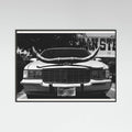 Black Wood Texas Ride Poster