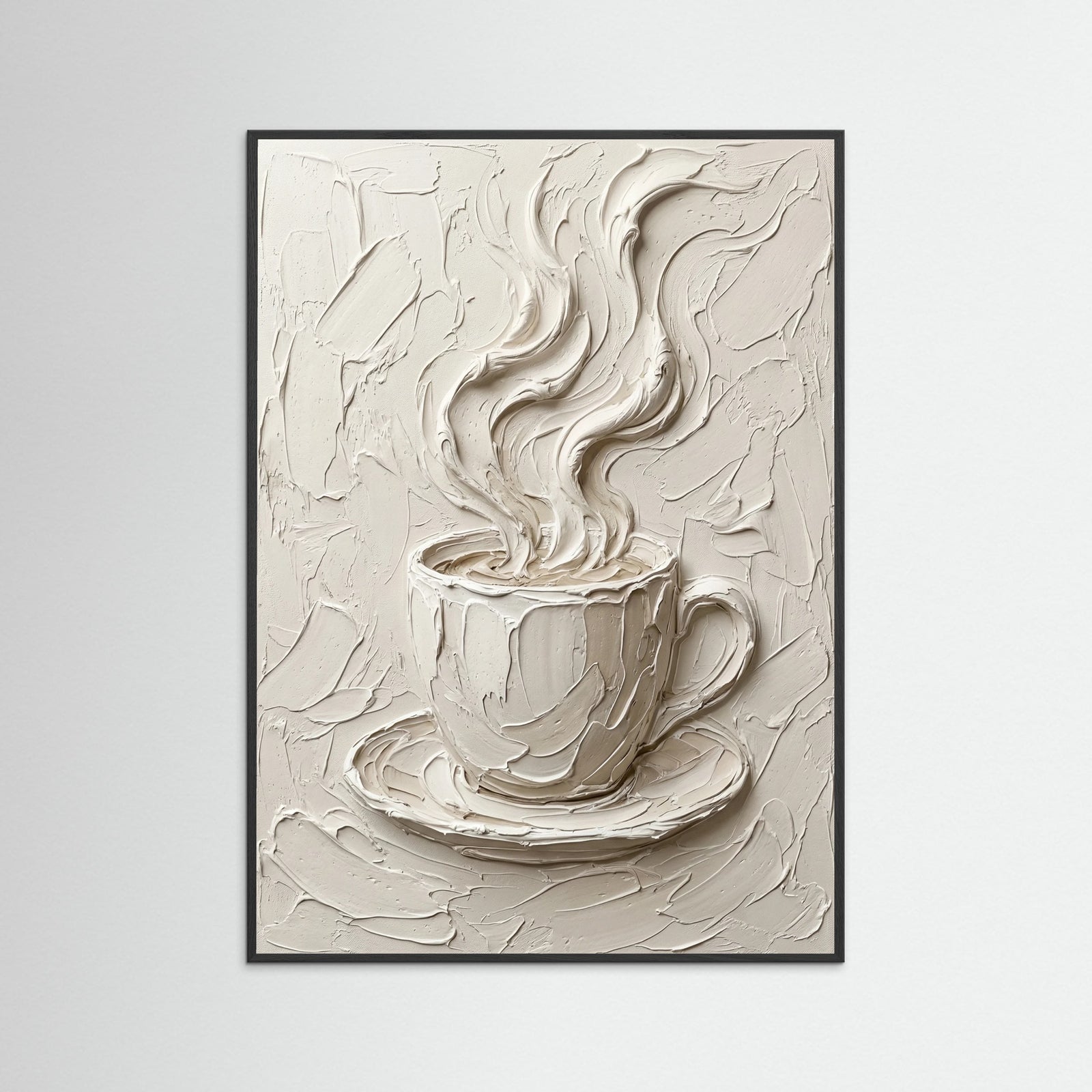 Black Wood Textured Elegance