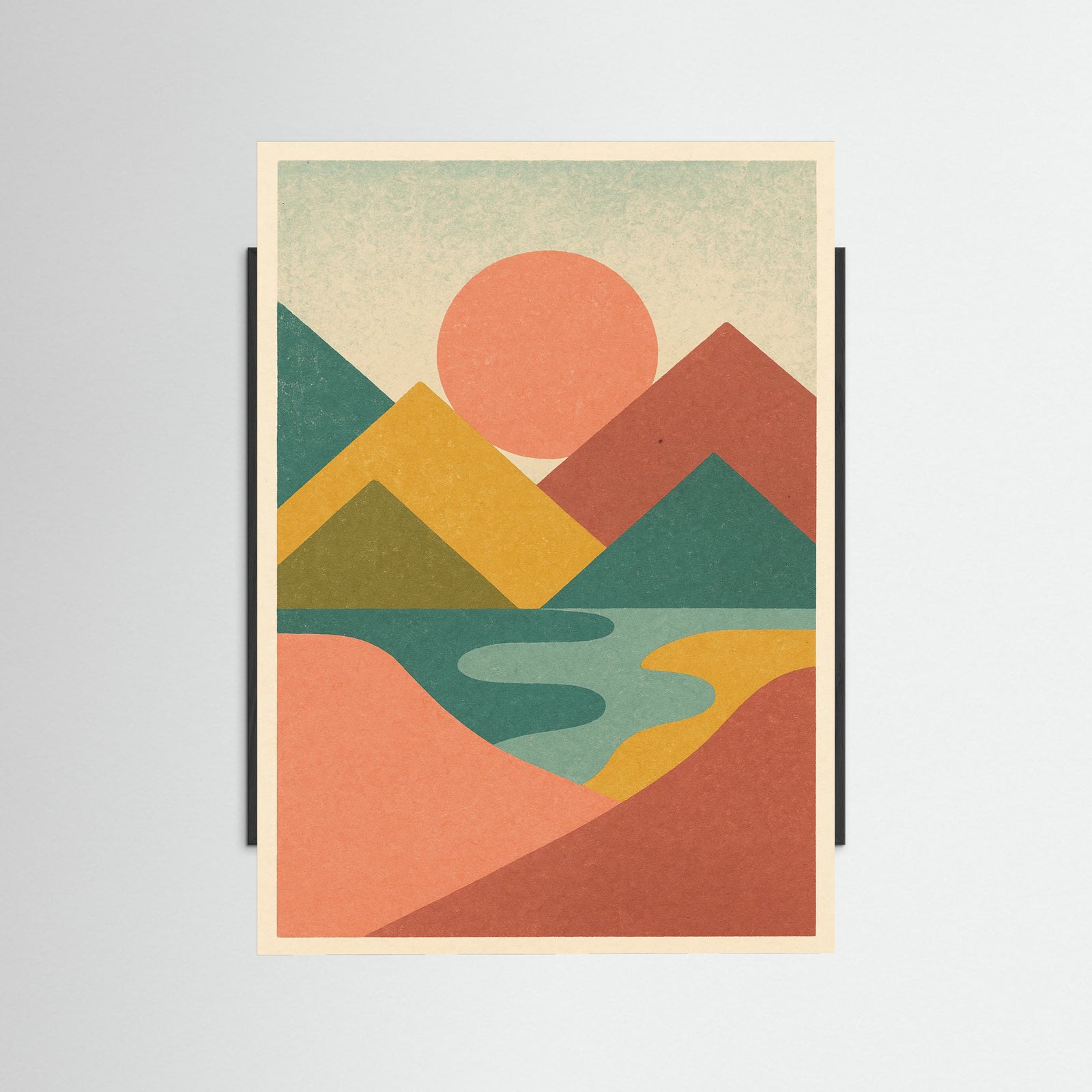 Black Wood Textured Gazes