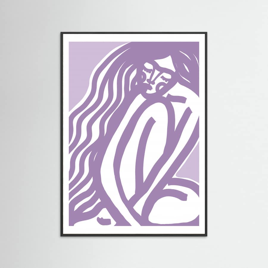 Poster The Silence (Purple) – poster e stampa artistica