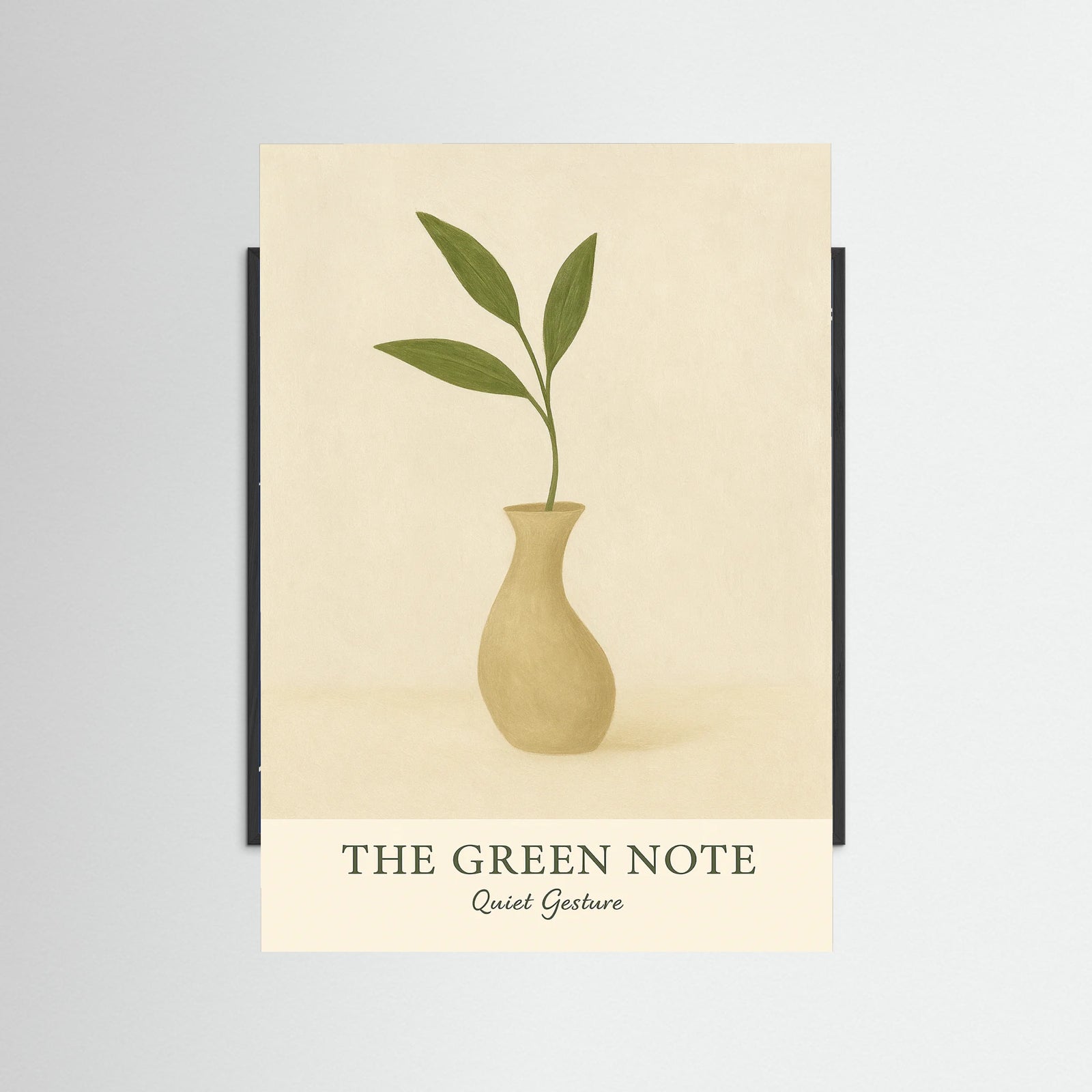 Black Wood The green note