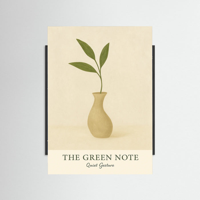 Black Wood The green note