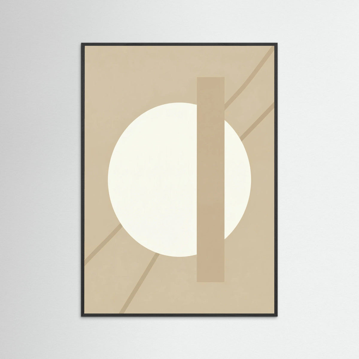 Black Wood Tilted Harmony