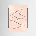 Black Wood Tranquil Outline