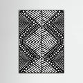 Black Wood Tribal Poster