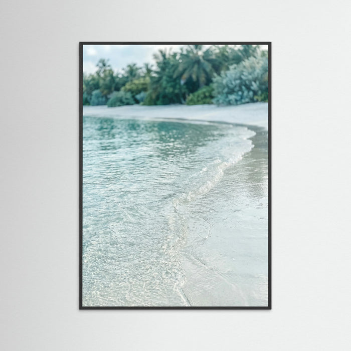 Black Wood Tropical Azure Breeze
