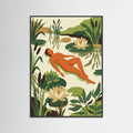 Black Wood Tropical Repose