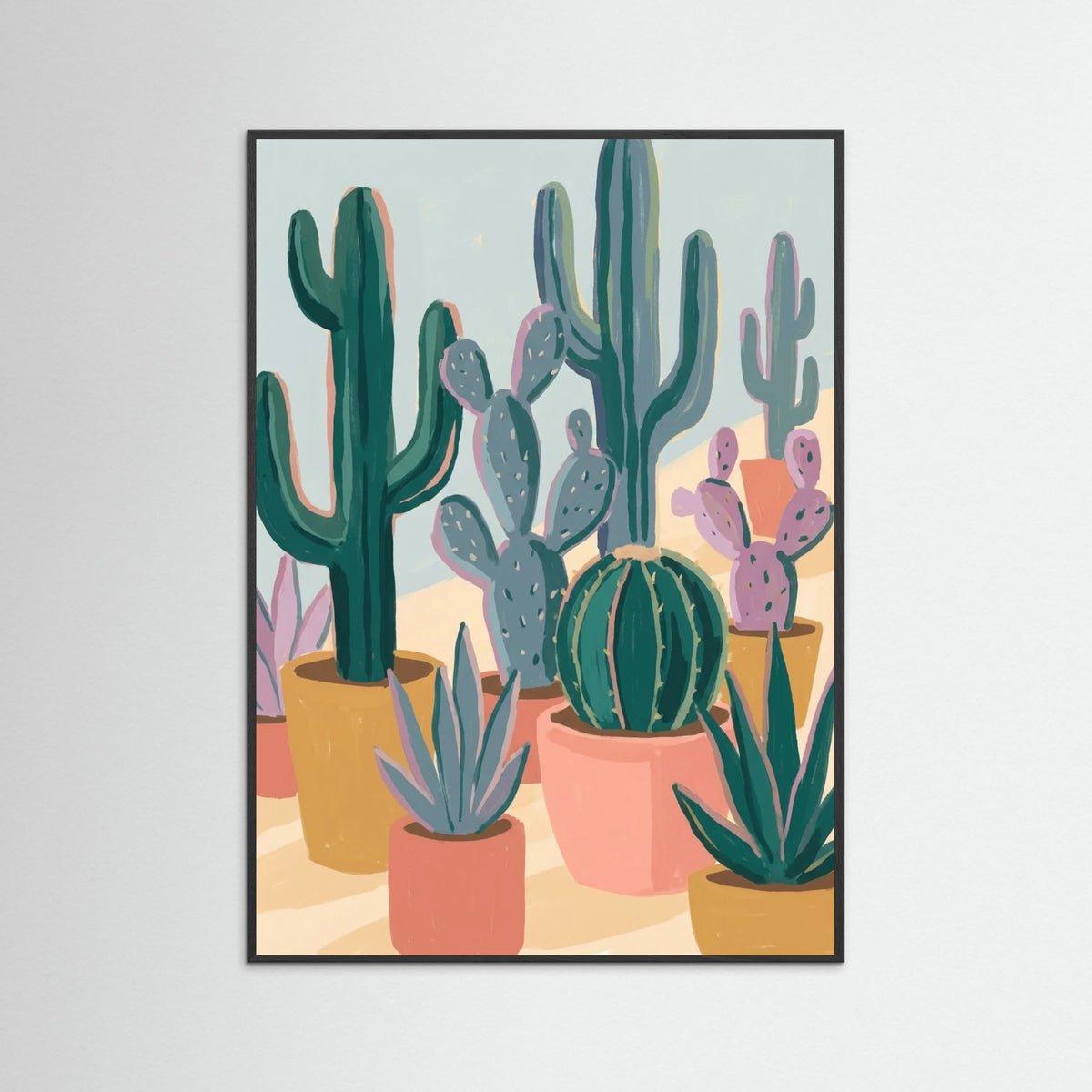 Black Wood Tropical Serene