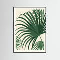Black Wood Tropical Silhouette