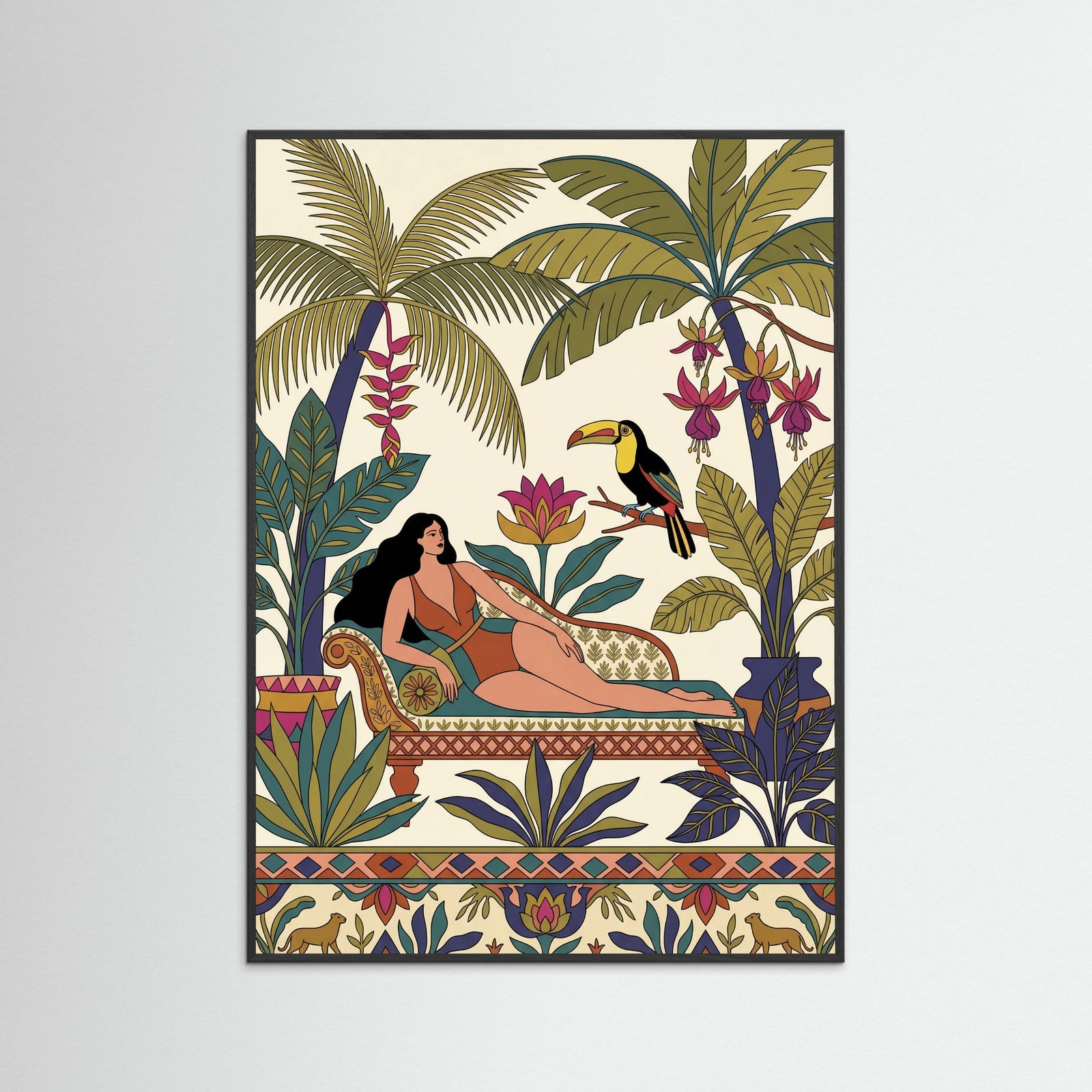 Black Wood Tropicana Dreams