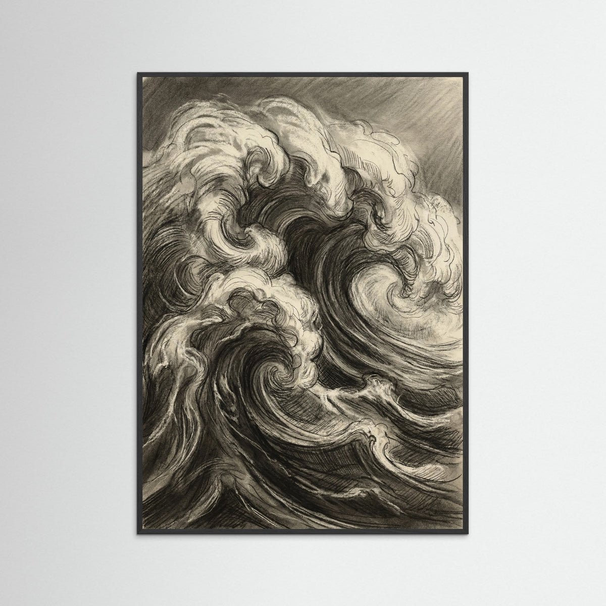 Black Wood Turbulent Visage