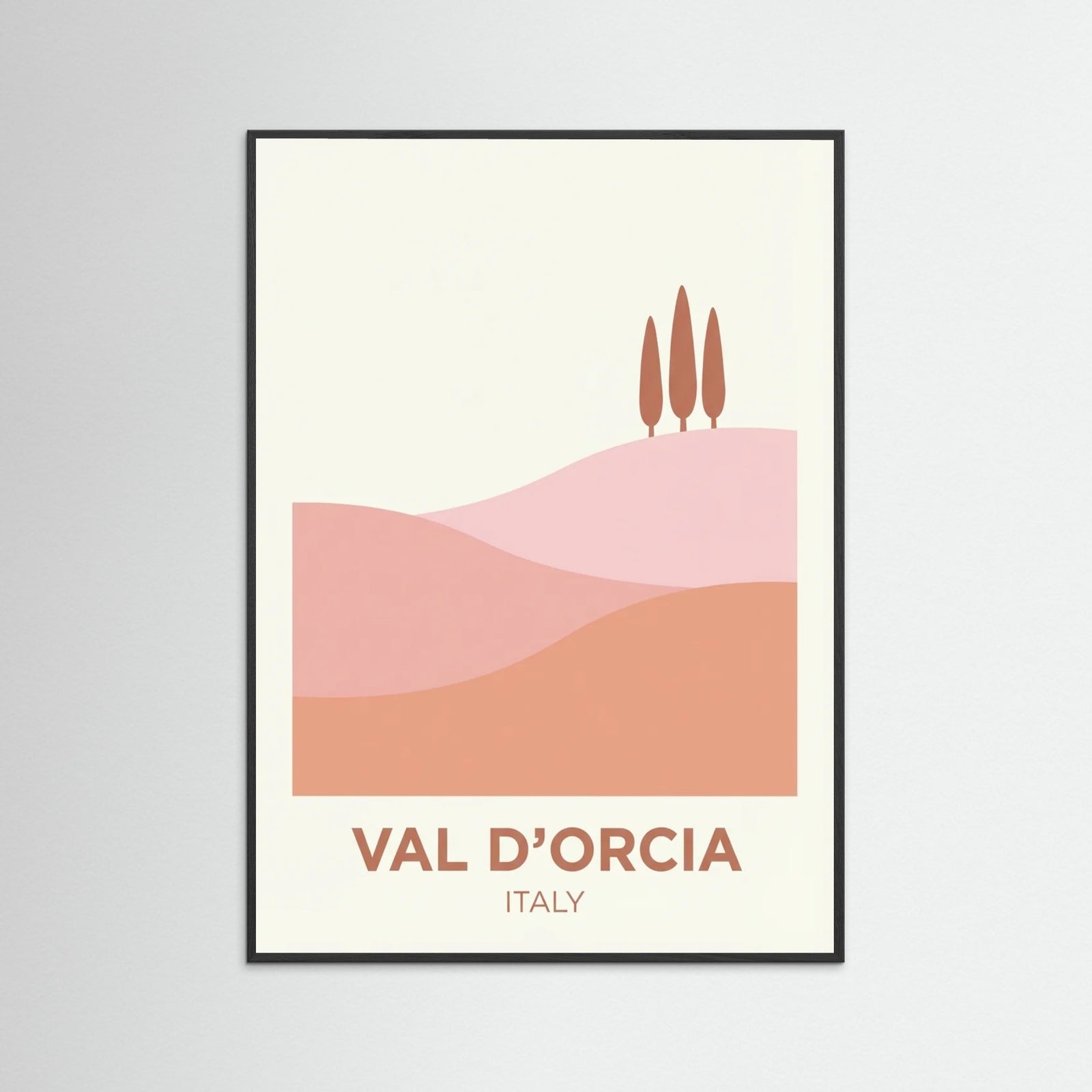 Black Wood Tuscan Bloom