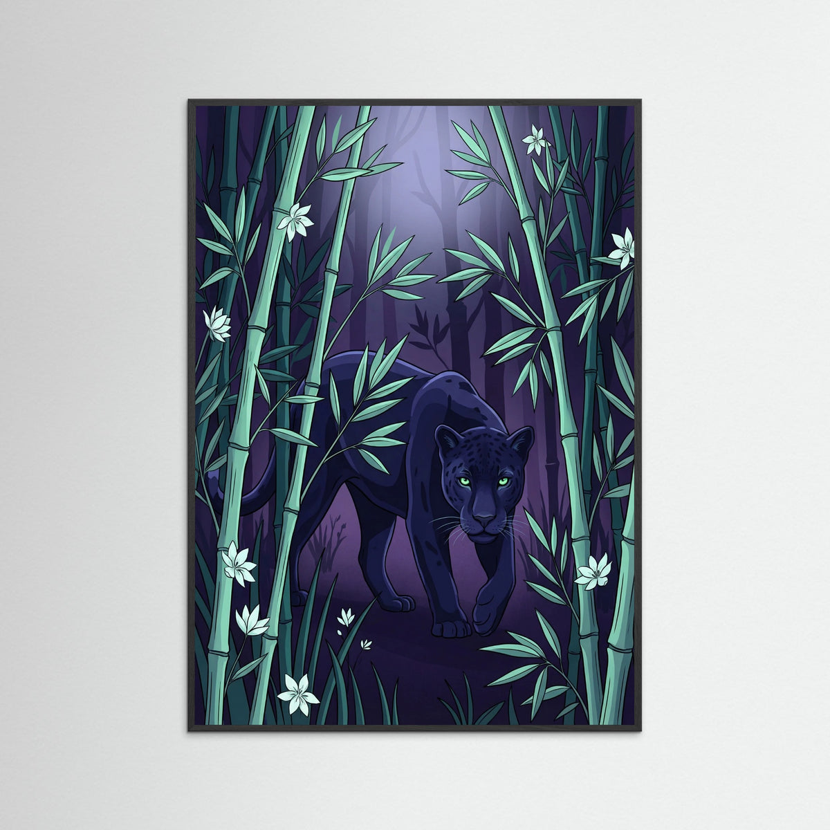 Black Wood Twilight Cheetah