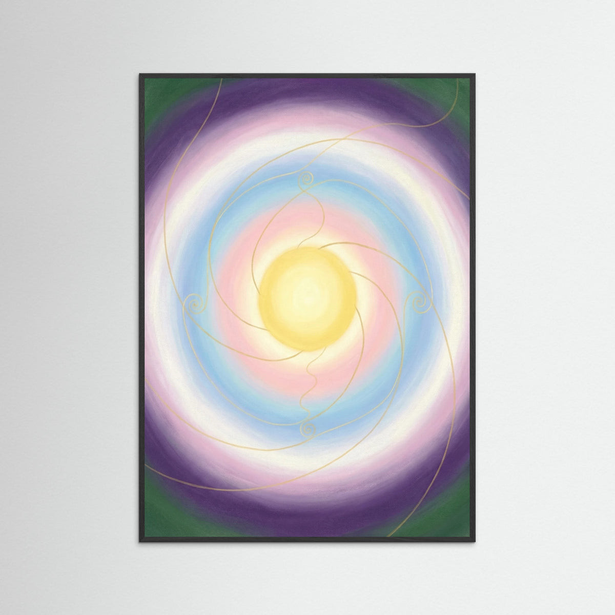 Black Wood Universal Heart