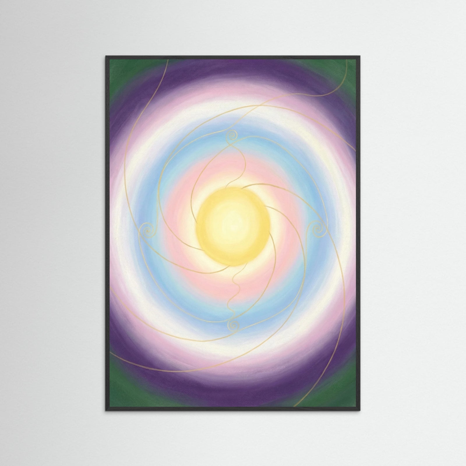 Black Wood Universal Heart