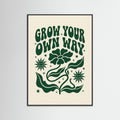 Black Wood Uplifting Retro Affirmation
