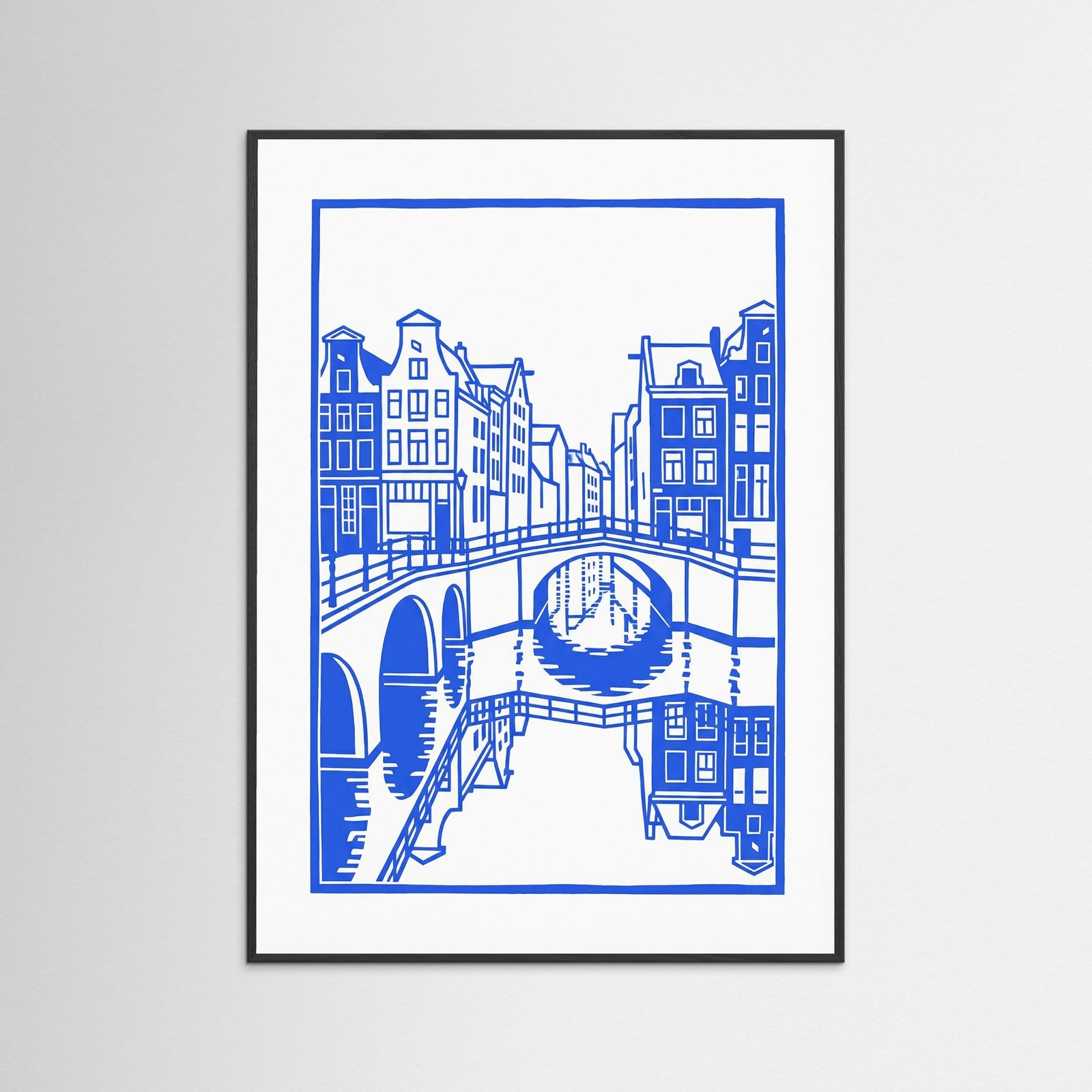 Black Wood Urban Blue Serenity