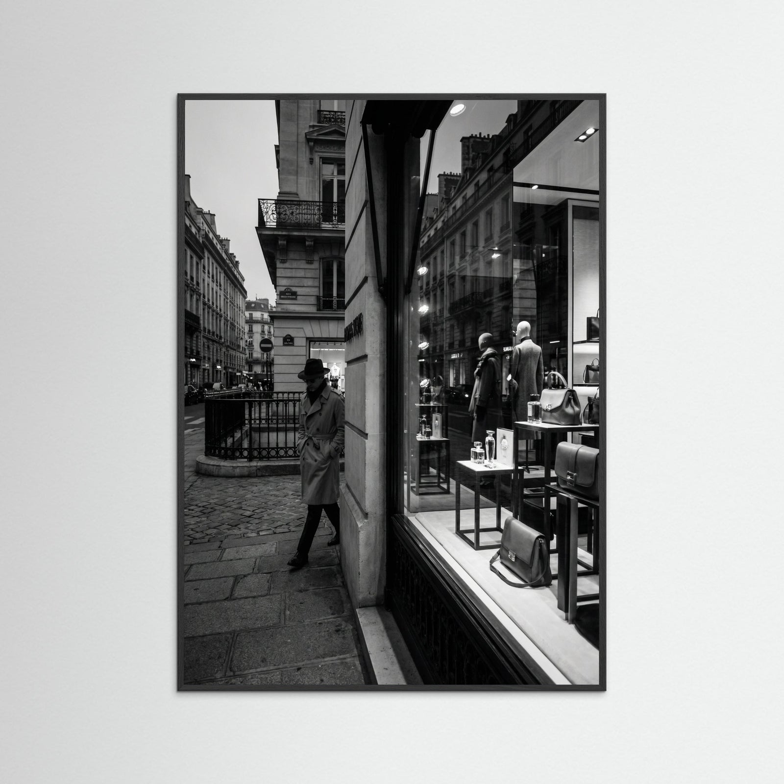 Black Wood Urban Chic Elegance