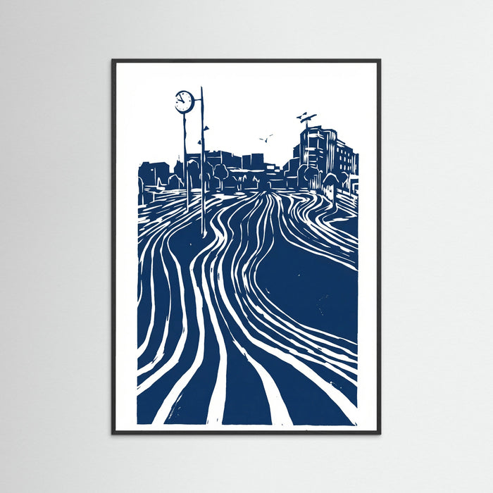 Black Wood Urban Currents