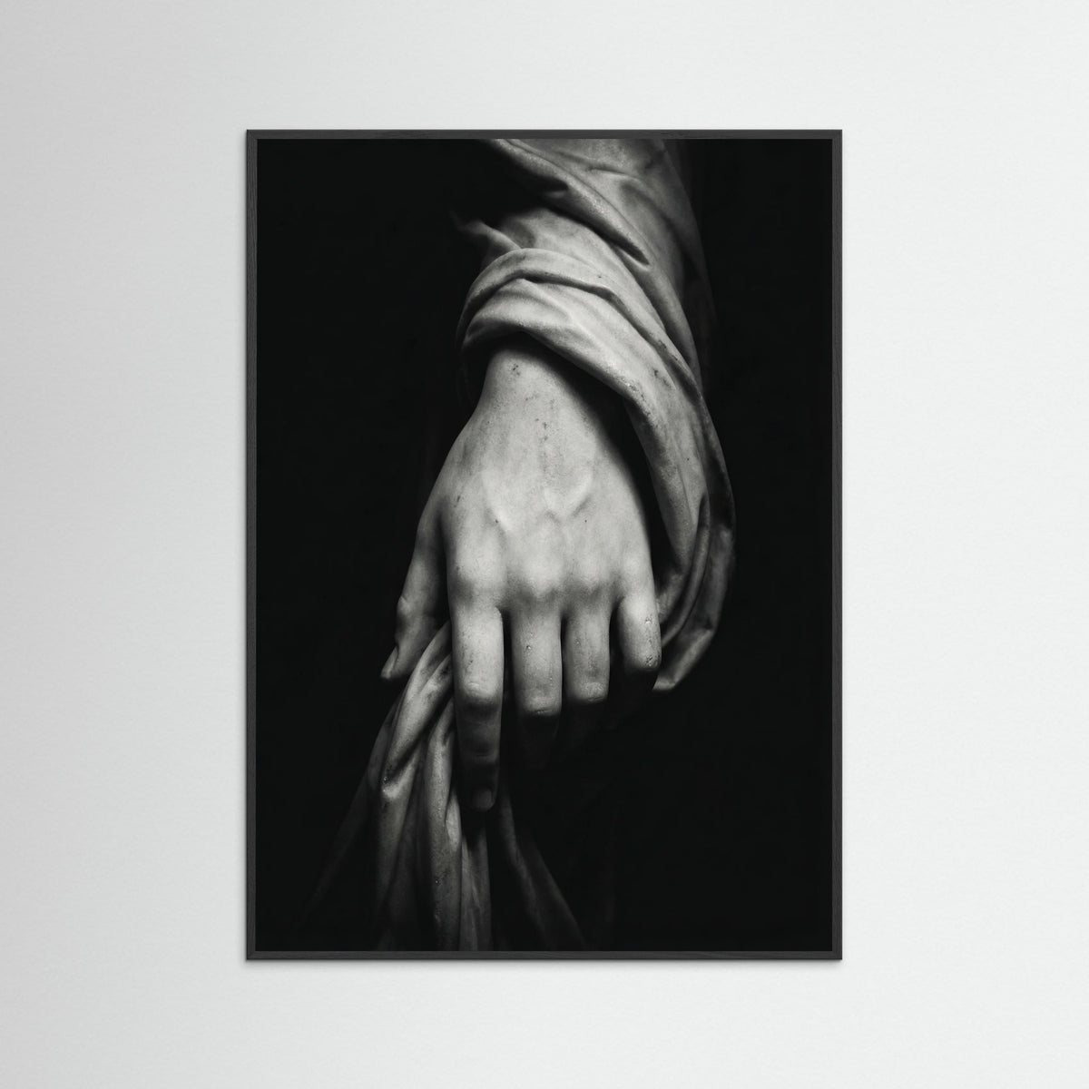 Black Wood Veiled Gaze