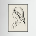 Black Wood Veiled Grace