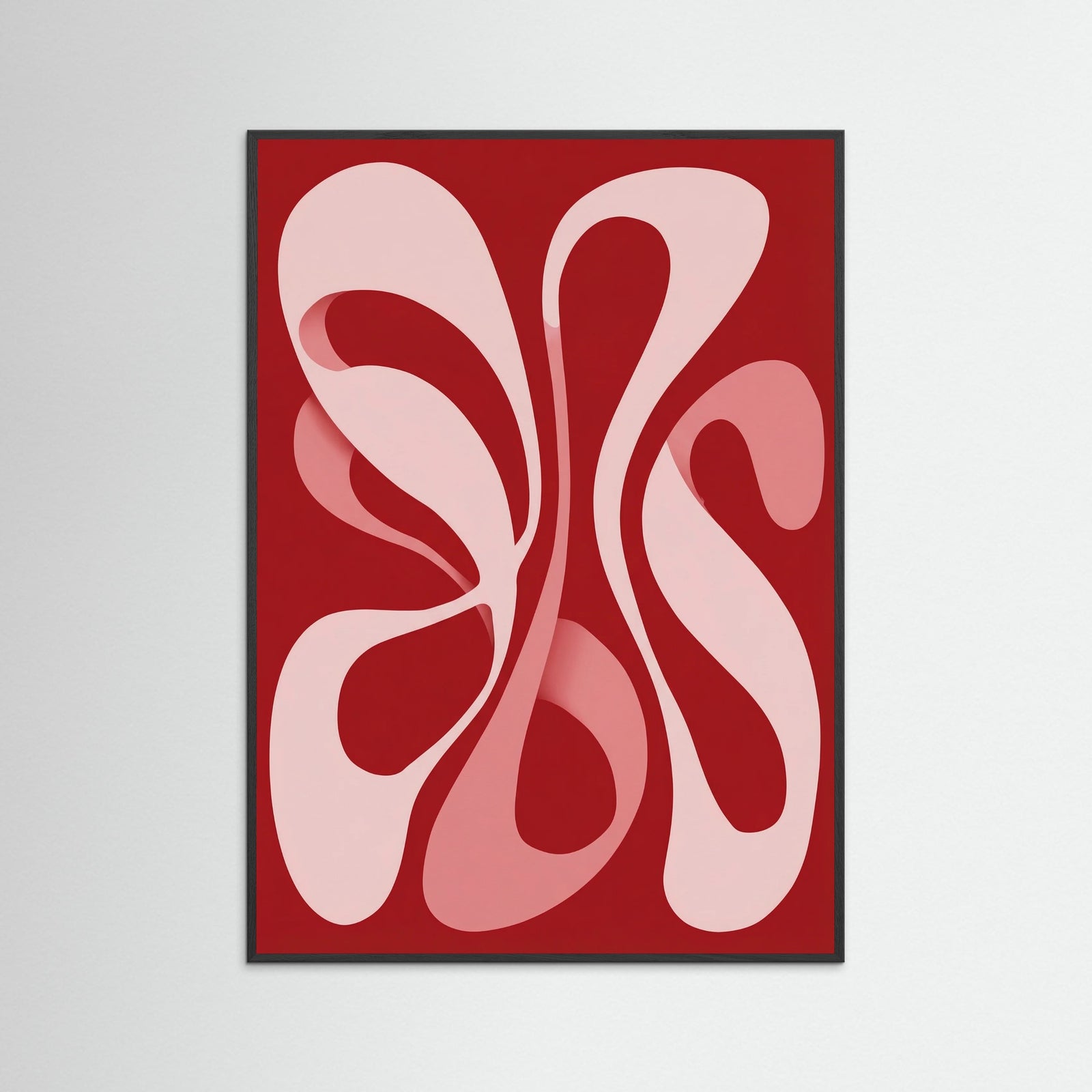 Black Wood Velvet Crimson Flow