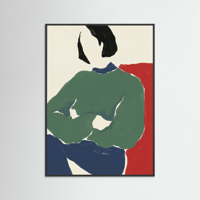 Black Wood Verdant Figure