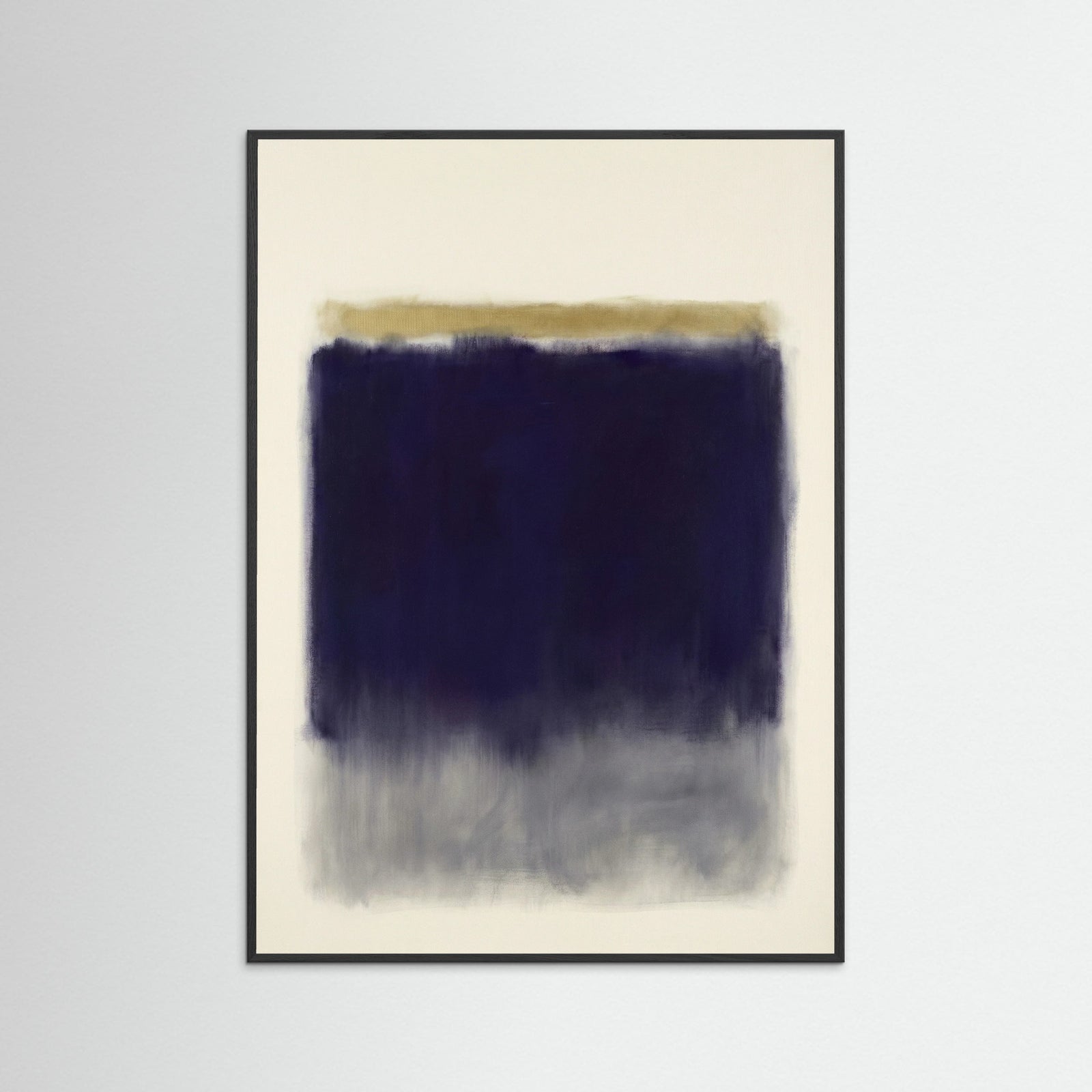 Black Wood Vibrant Color Blocks