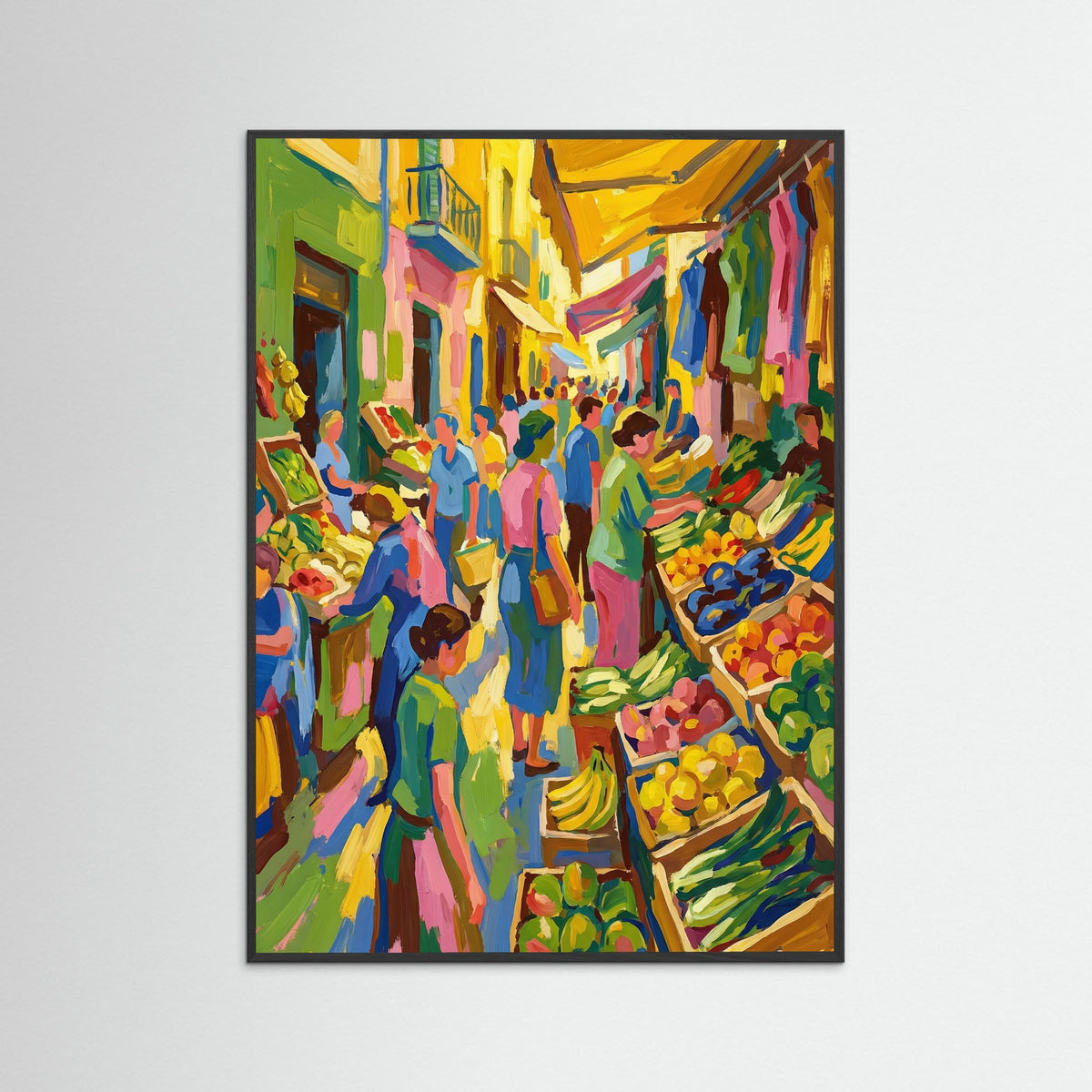 Black Wood Vibrant Fauve Garden