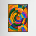 Black Wood Vibrant Forms