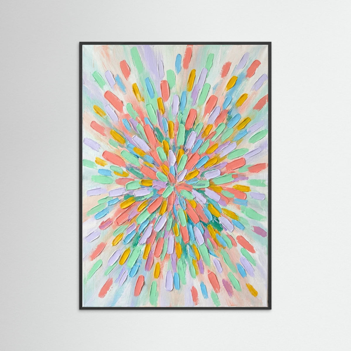 Black Wood Vibrant Fragments