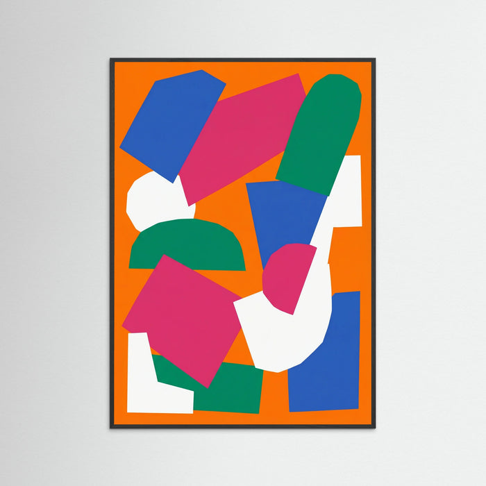 Black Wood Vibrant Fragments
